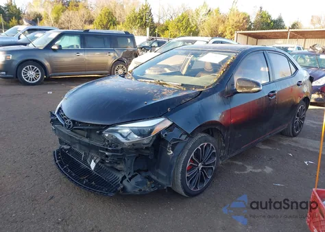 2015 Toyota Corolla S Plus z USA, uszkodzony, nr VIN 2T1BURHE8FC389017